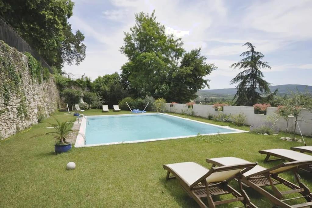 Peaceful retreat in Drome Provencale Castel Apartment Montboucher-sur-Jabron Exterior foto